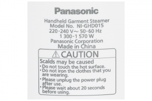 Bàn ủi hơi nước cầm tay Panasonic NI-GHD015WRA 1570W