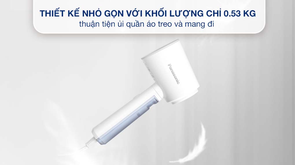 Bàn ủi hơi nước cầm tay Panasonic NI-GHD015WRA 1300 - 1570W - Thiết kế