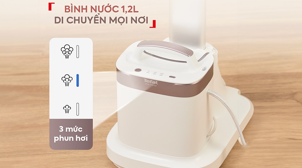 Bàn ủi hơi nước đứng Tefal QT1811E0 2400W - Dung tích