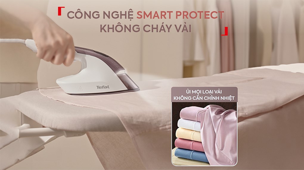 Bàn ủi hơi nước đứng Tefal QT1811E0 2400W - Công nghệ