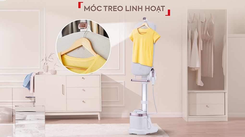 Bàn ủi hơi nước đứng Tefal QT1811E0 2400W - Tiện ích