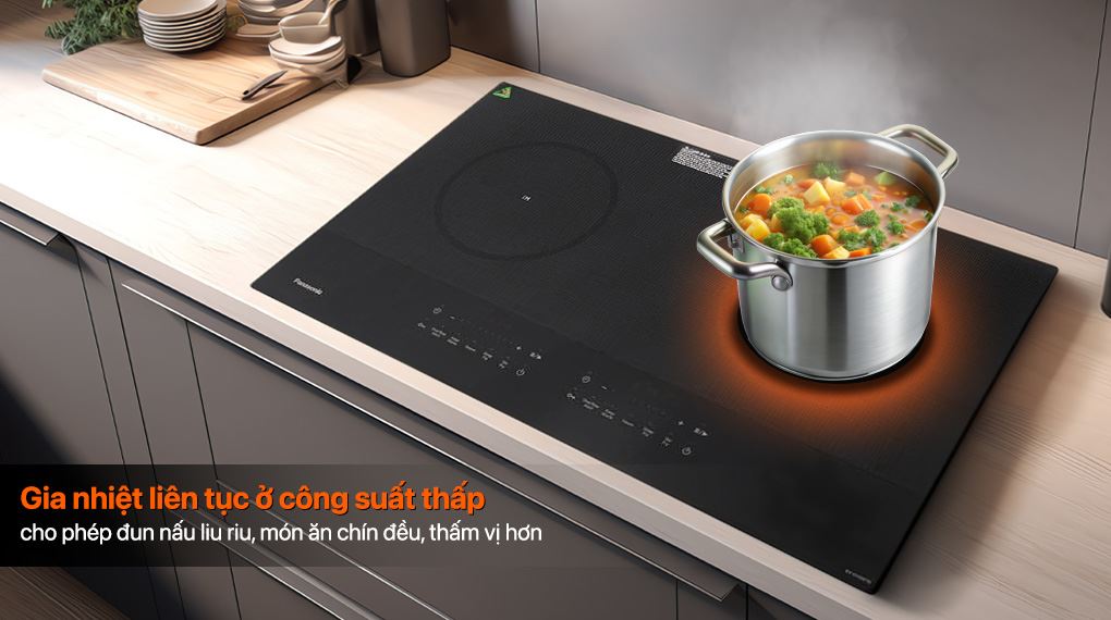 Bếp từ đôi lắp âm Panasonic KY-H1WZ70KRA - Khả năng gia nhiệt