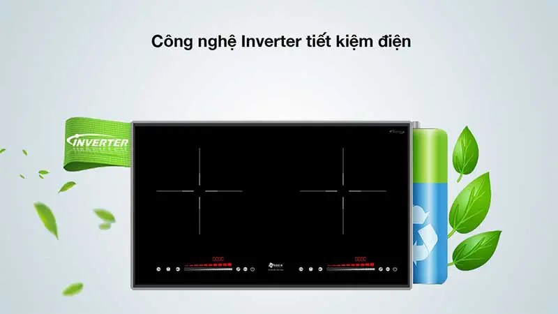 Bếp điện từ đôi Arber AB-2020NEW - Hàng chính hãng
