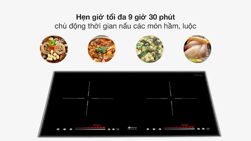 Bếp điện từ đôi Arber AB-2020NEW - Hàng chính hãng