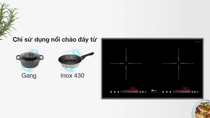 Bếp điện từ đôi Arber AB-2020NEW - Hàng chính hãng