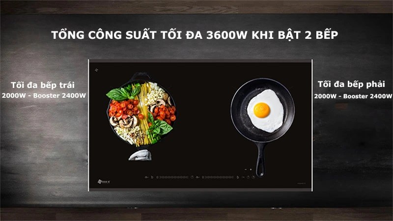Bếp từ đôi Arber AB-675 - Hàng chính hãng