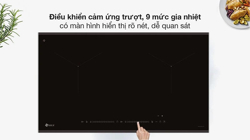Bếp từ đôi Arber AB-675 - Hàng chính hãng