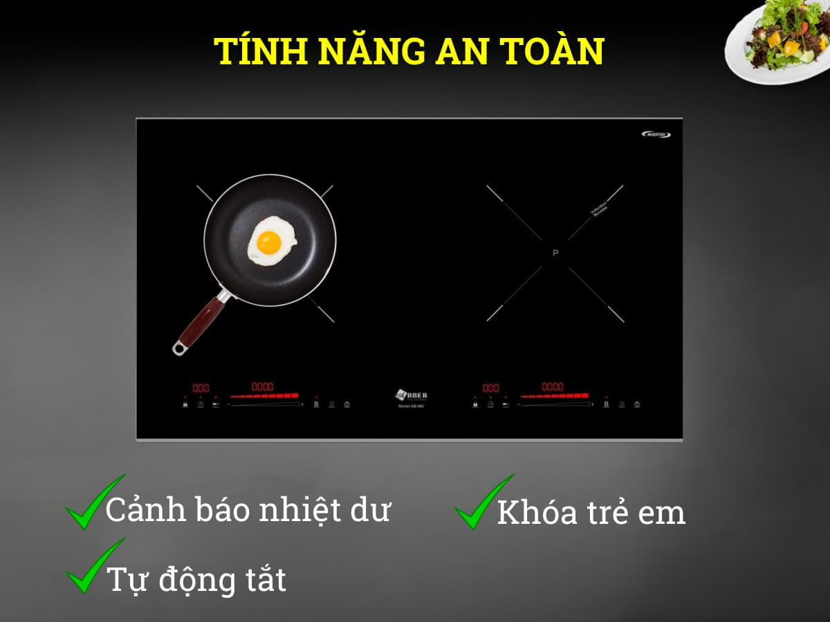Tính năng an toàn bảo vệ cho cả gia đình