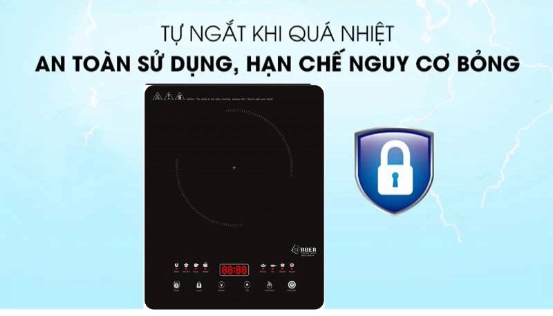 Bếp điện từ đơn Arber AB301A - Hàng chính hãng