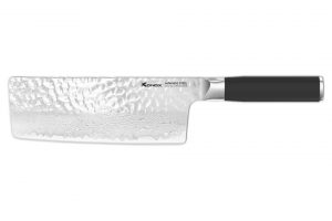 Dao thái thép Konox Nhật Damascus Eiko Series 7″ Chopper