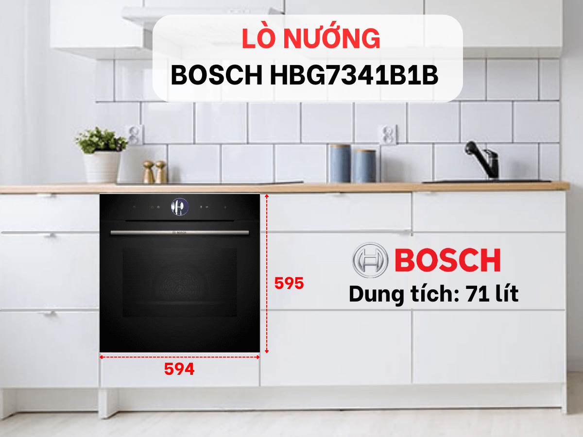 Lò nướng âm Bosch HBG7341B1