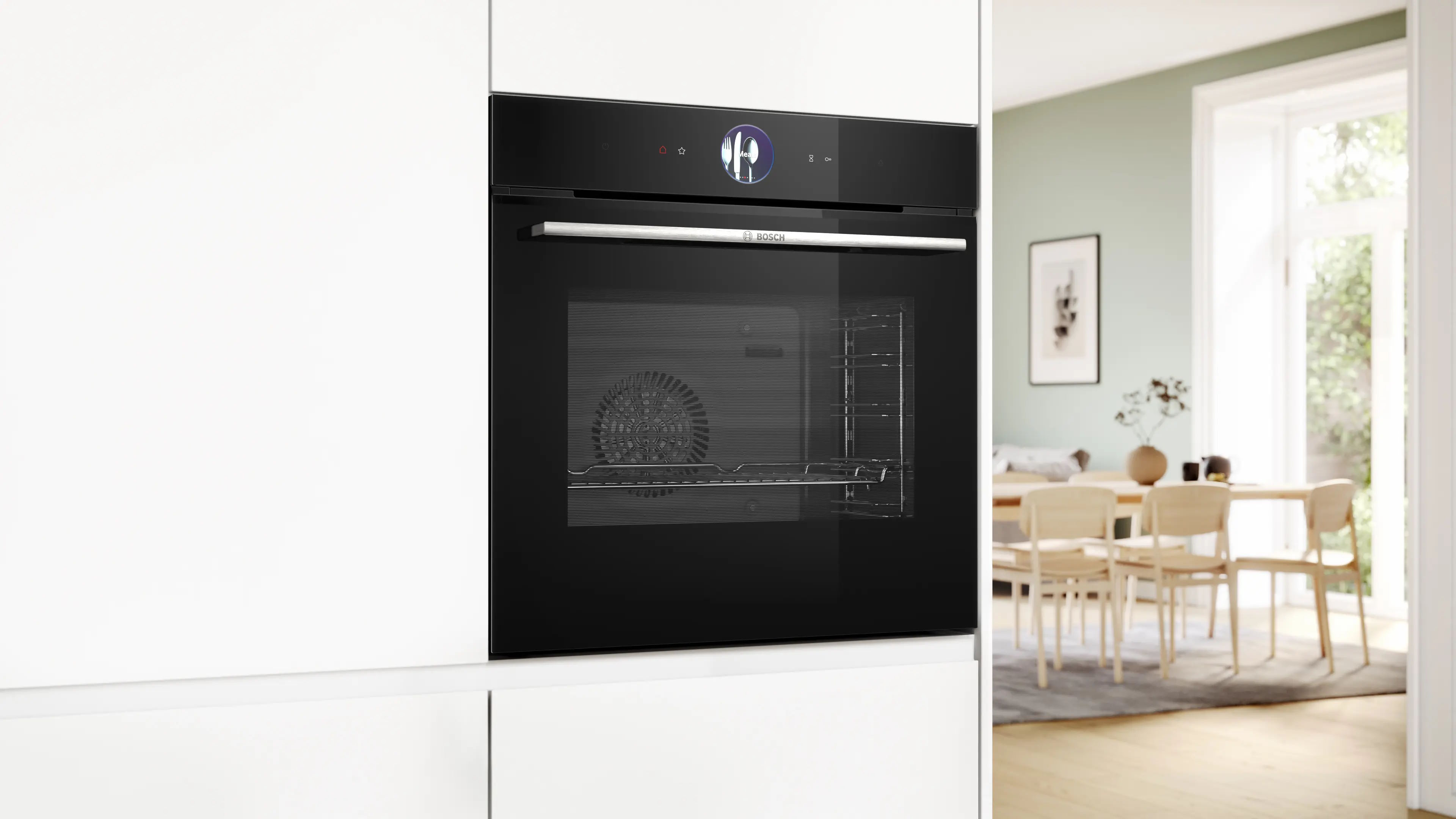 Lò nướng kết hợp hấp Bosch HSG7361B1 serie 8