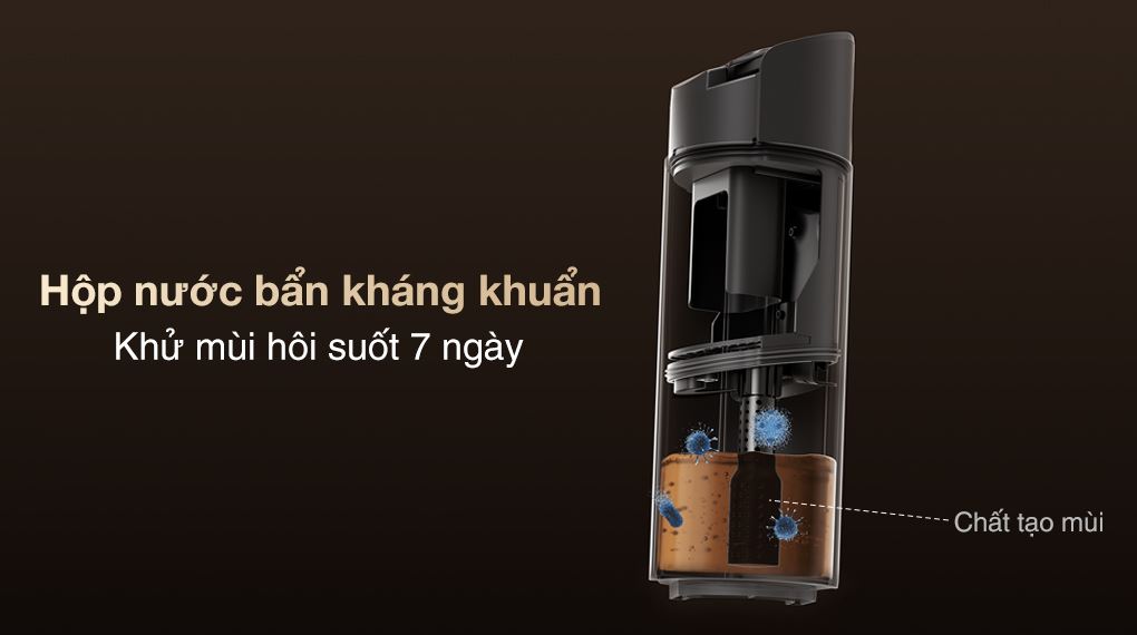 Máy hút bụi lau nhà Dreame H13 FlexReach - Hộp nước bẩn kháng khuẩn