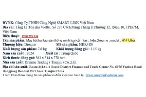 Máy hút bụi lau nhà Dreame H14 Ultra
