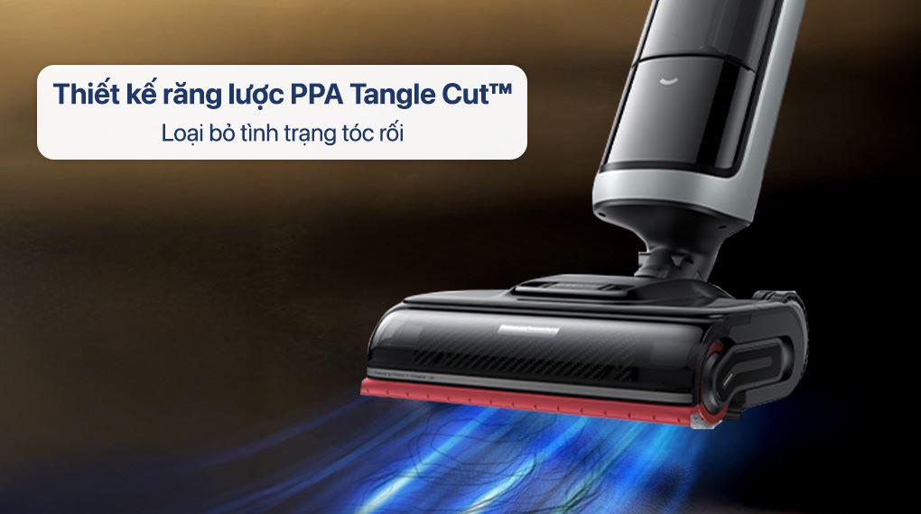Răng lược chống rối - Máy hút bụi lau nhà Dreame H15 Pro Heat