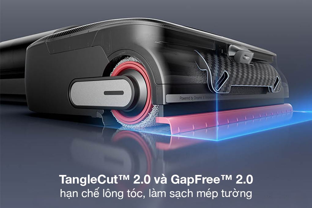 Máy hút bụi lau sàn Dreame H15 Pro Foamwash - Làm sạch mép tường