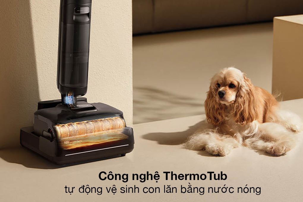 Máy hút bụi lau sàn Dreame H15 Pro Foamwash - Công nghệ ThermoTub™