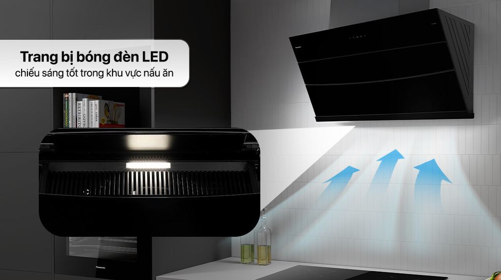 Máy hút mùi áp tường Panasonic FV-VX9ABBYUE - Đèn LED