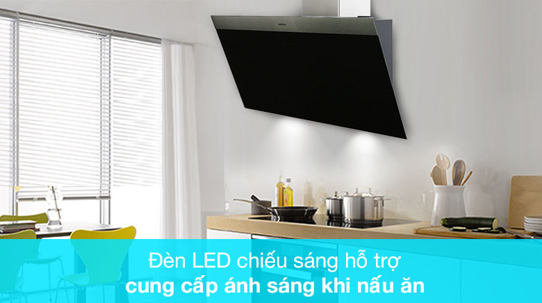 Đèn LED chiếu sáng - Máy hút mùi áp tường Hafele HH-WVG90C (533.89.013)