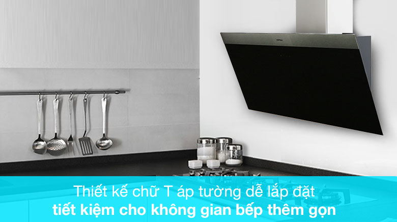 Thiết kế sang trọng - Máy hút mùi áp tường Hafele HH-WVG90C (533.89.013)