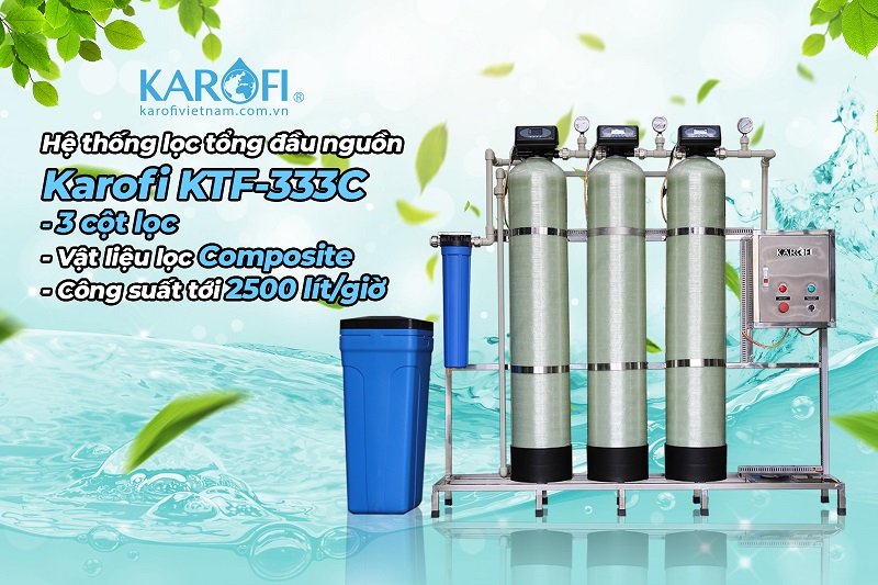 lọc tổng đầu nguồn Karofi KTF - 333C
