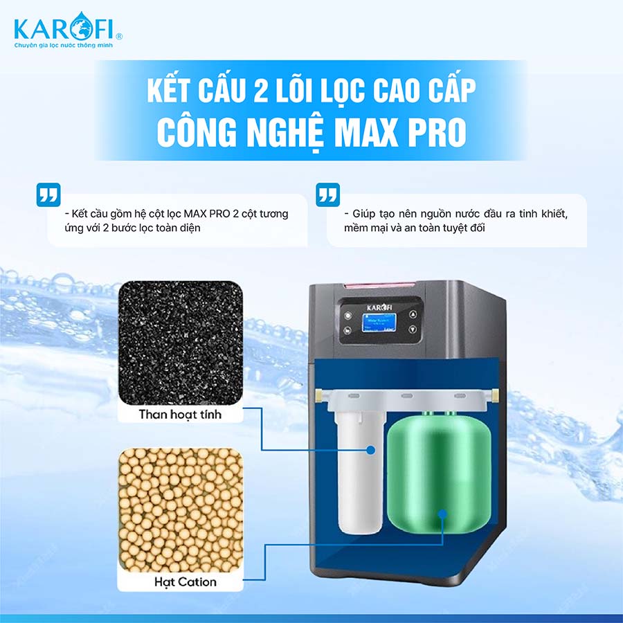 Lọc tổng trung tâm cao cấp Karofi KTF-P01