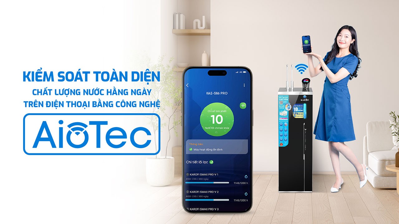 Máy lọc nước Karofi 