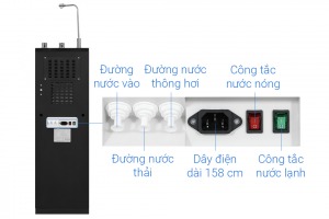 Máy lọc nước RO nóng nguội lạnh Hydrogen Kangaroo Infinity 8 lõi KG10A9I