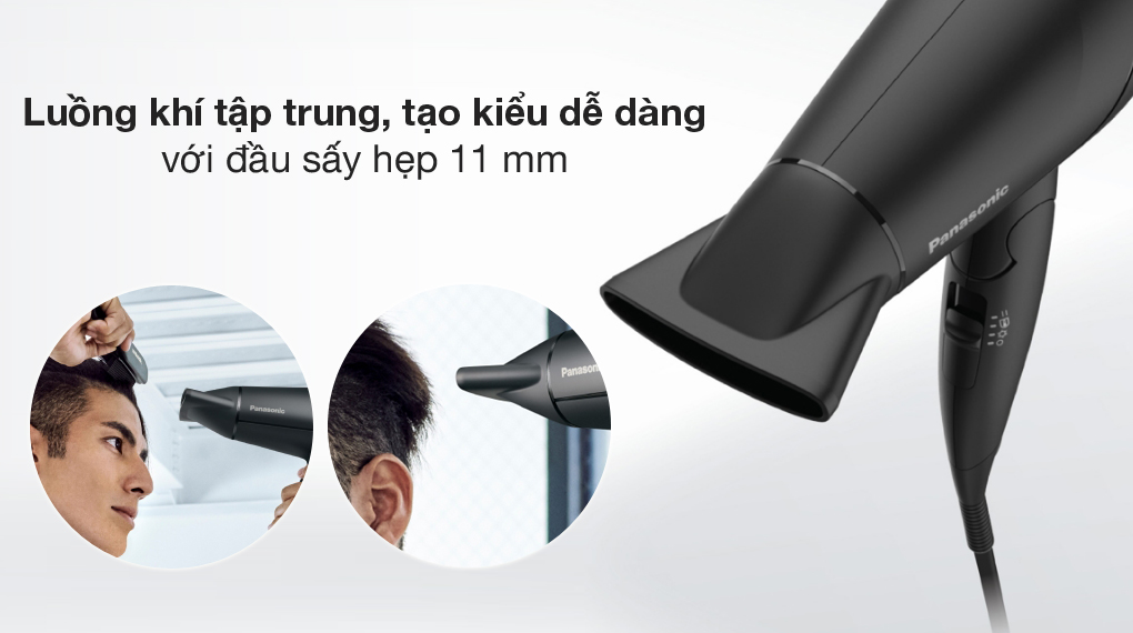 Đầu sấy hẹp - Máy sấy tóc Panasonic EH-ND65-K645