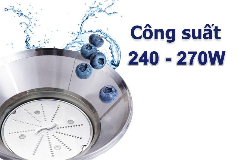 Máy xay ép đa năng Panasonic MJ-DJ31SRA - Công suất