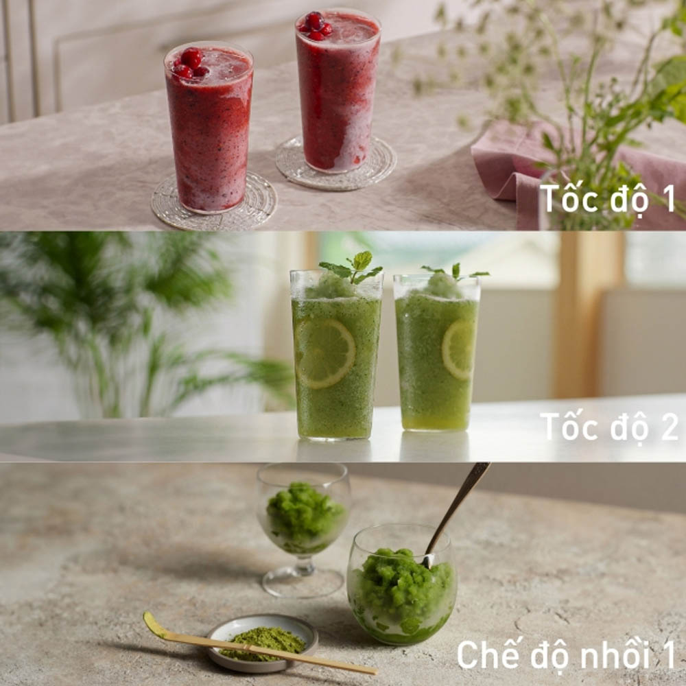 Máy Xay Sinh Tố MX-MG54C2KRA có 4 mức tốc độ điều chỉnh linh hoạt 