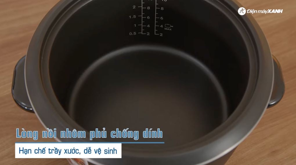 Lòng nồi - Nồi cơm điện tử Tefal 1.8 lít RK1088Y0