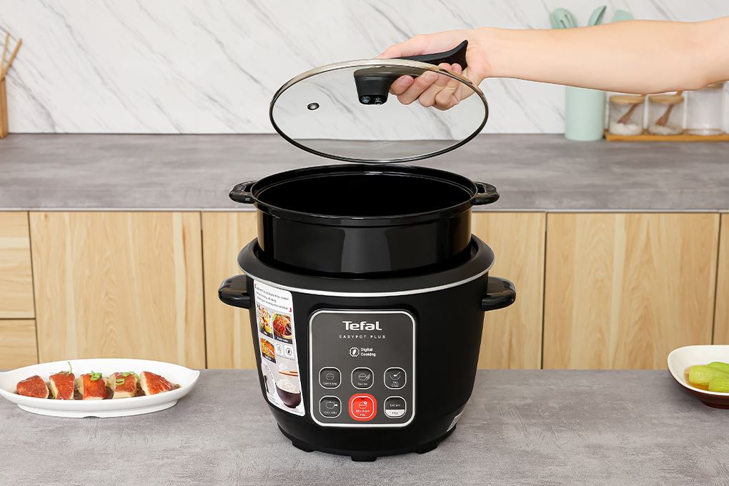 Công nghệ - Nồi cơm điện tử Tefal 1.8 lít RK1088Y0