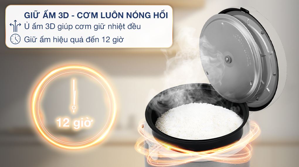 Nồi cơm nắp gài Cuckoo 2.52 lít CR-1415 - Tiện ích