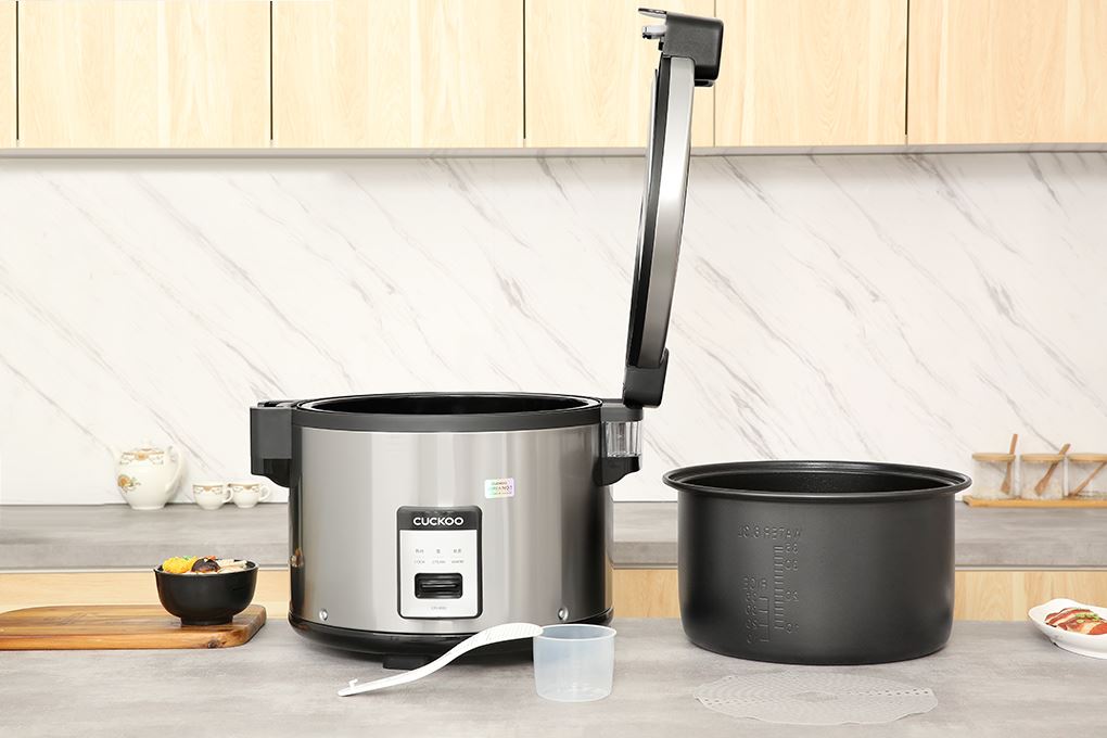 Nồi cơm công nghiệp nắp gài Cuckoo 6.3 lít CR-3555/BKSTVNCRCV - Tiện ích