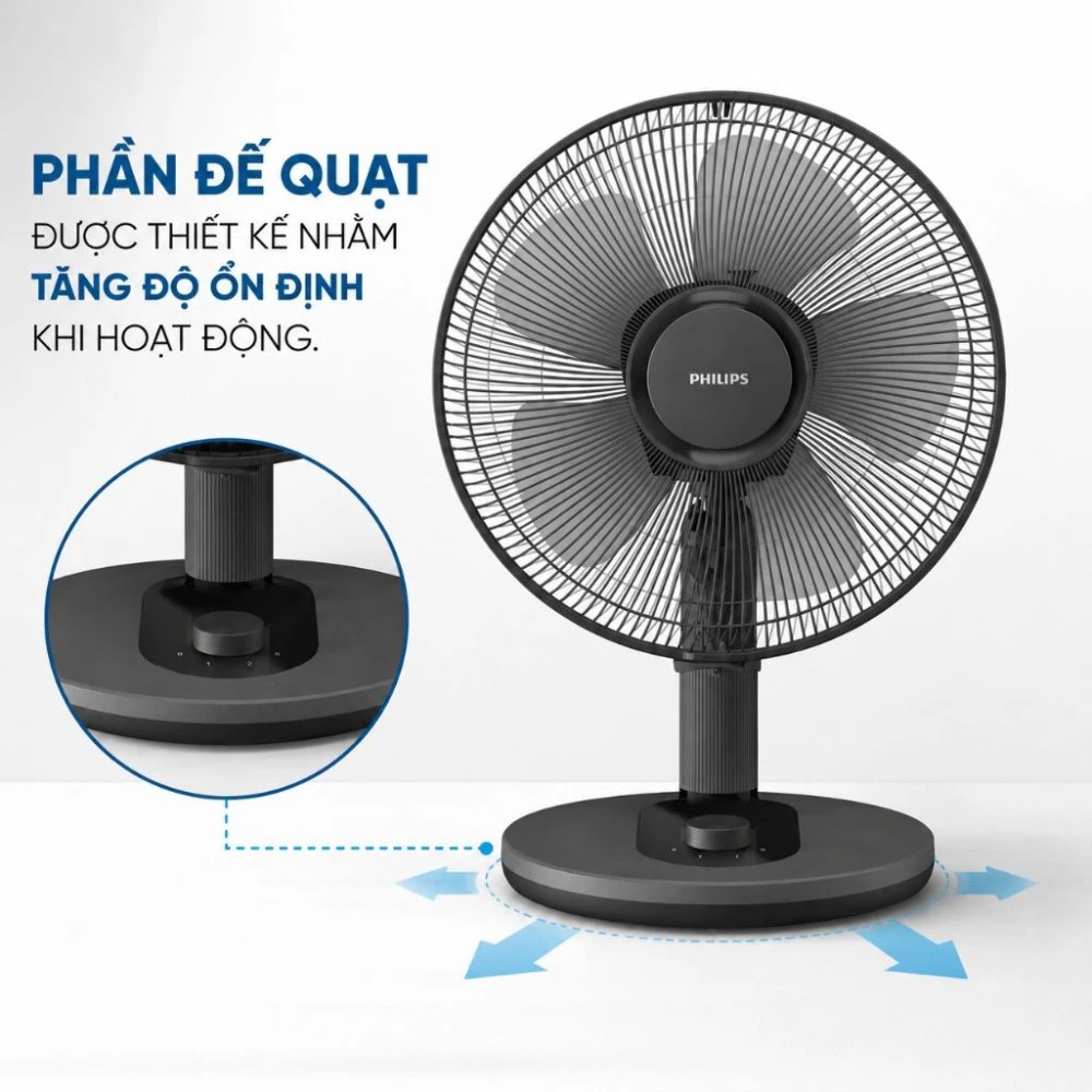Quạt điện để bàn Philips CX1030/01 - Hàng chính hãng