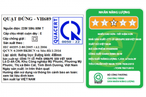 Quạt đứng Tefal 6 cánh VH689690 80W
