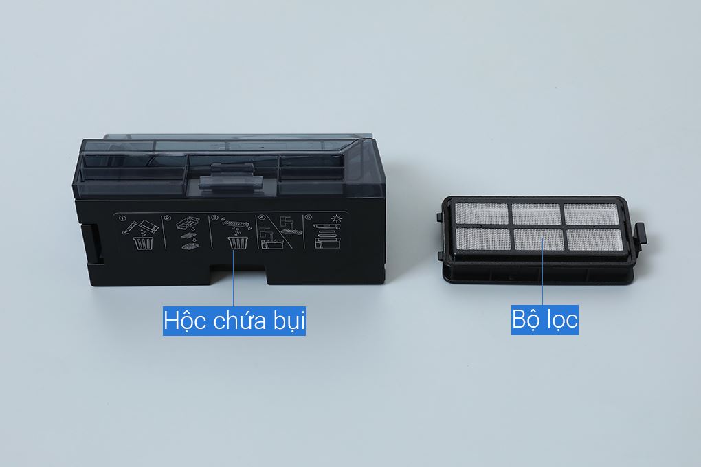 Robot hút bụi lau nhà Ecovacs Deebot T80S OMNI - Bộ lọc