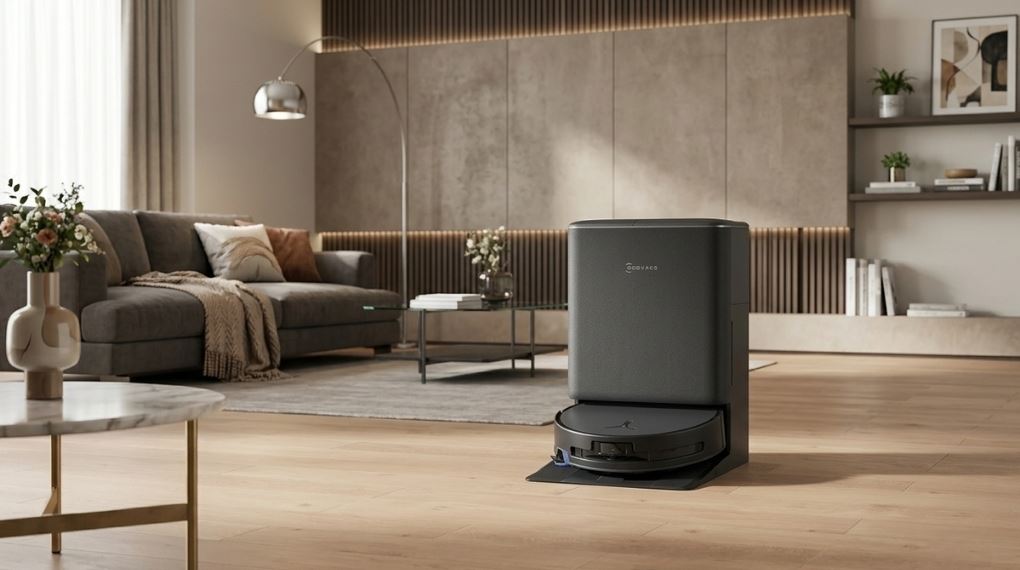 Thiết kế - Robot hút bụi lau nhà Ecovacs Deebot T90 PRO OMNI - Đen