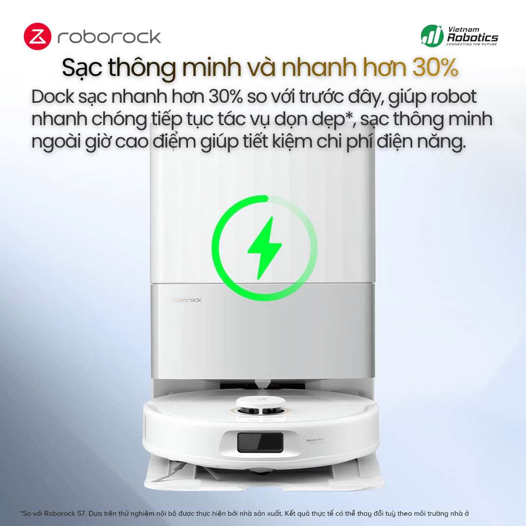Sạc thông minh, sạc nhanh hơn 30%