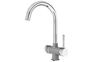 Vòi rửa bát Konox ba đường nước Trim Water Grey