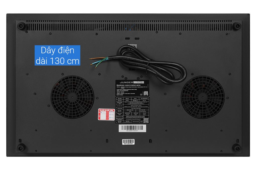 Bếp từ đôi âm JUNGER JG CEJ-226 4800W - Công nghệ tiết kiệm điện