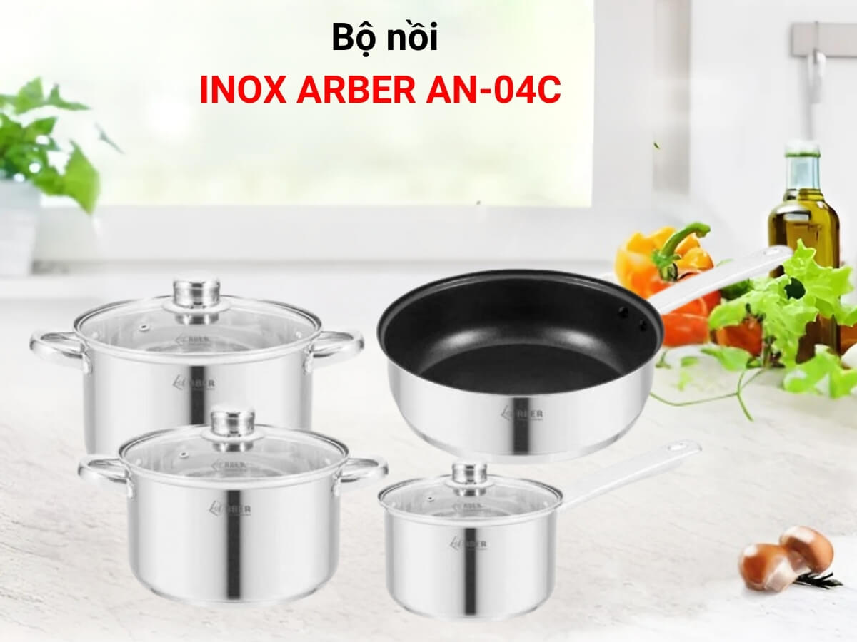 bo noi inox arber an 04c 4 mon 2