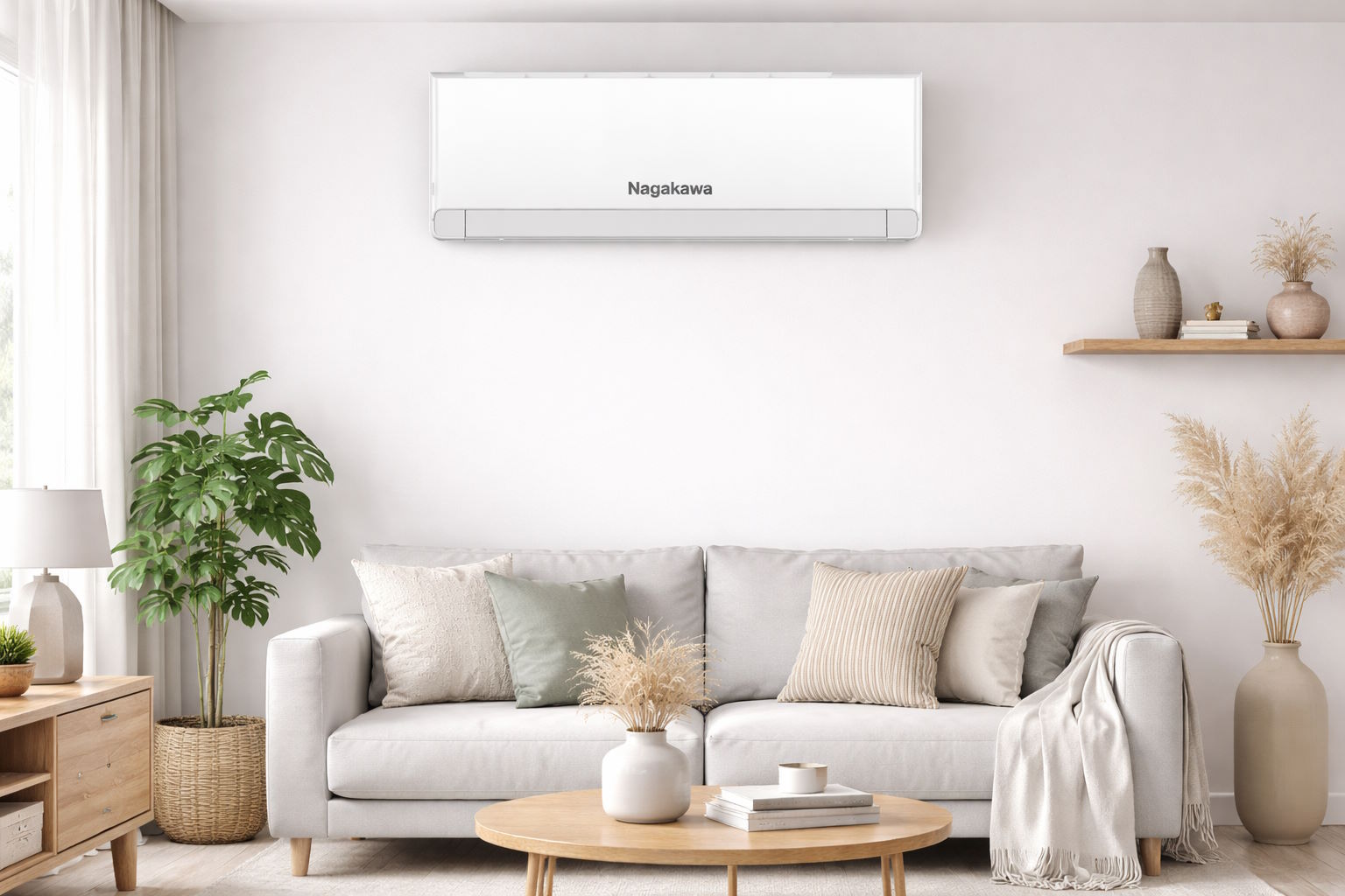 Điều hòa 1 chiều 12.000BTU Nagakawa NS-C12R2U86 (Non-inverter)