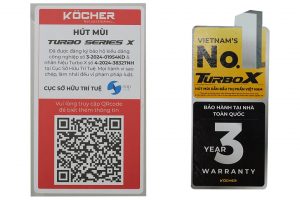 Máy hút mùi âm tủ Kocher TURBO X-350T