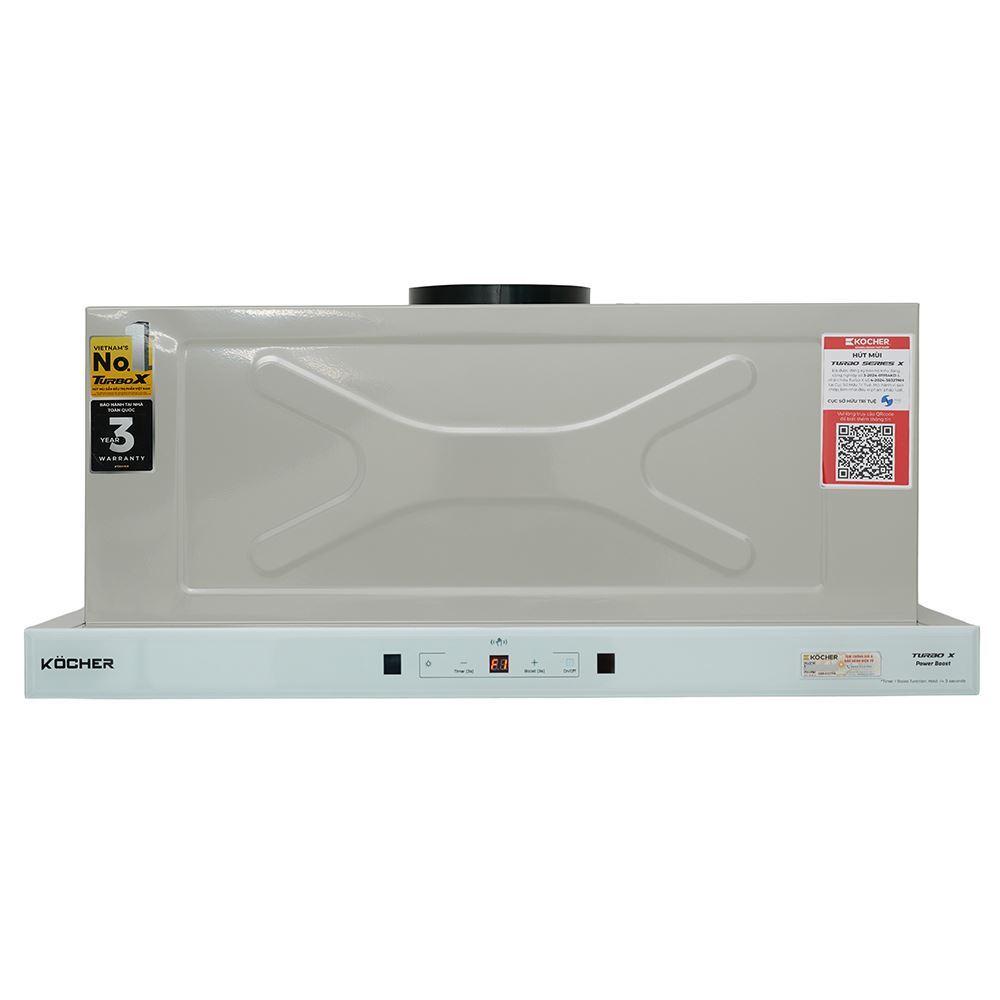 Máy hút mùi âm tủ Kocher TURBO X-350T - Thiết kế
