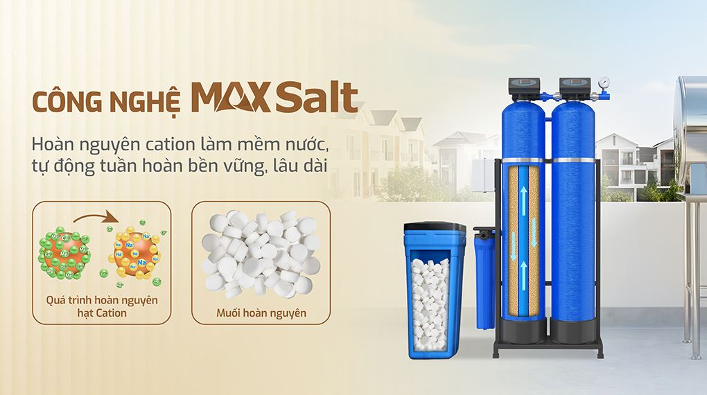 Máy lọc tổng đầu nguồn Karofi KTF-222C - Công nghệ