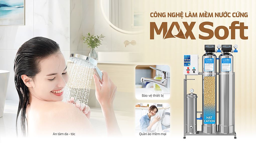 Máy lọc tổng đầu nguồn Karofi KTF-332I - Công nghệ