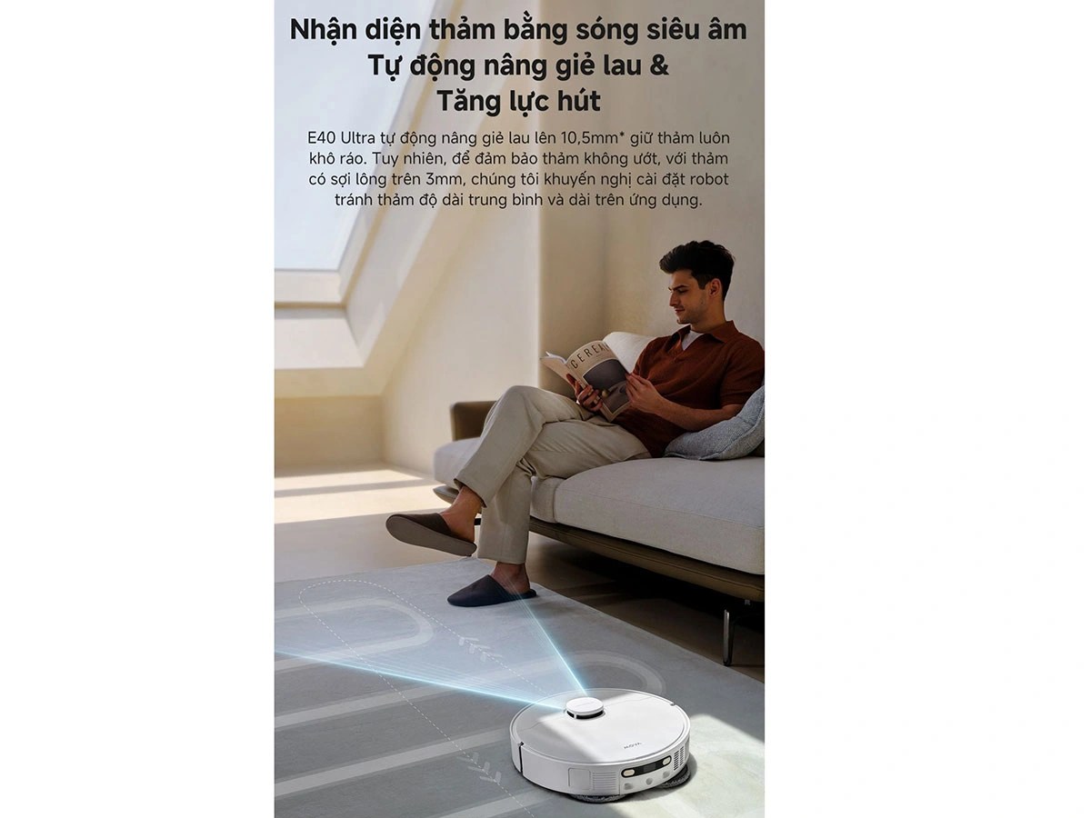 Robot hút bụi lau nhà 