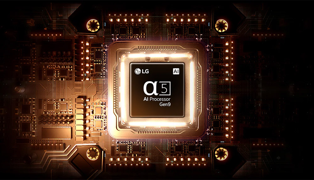 Bộ xử lý α5 AI Processor Gen9 Tivi LG AI Full HD 43 Inch 43LB6550PSA
